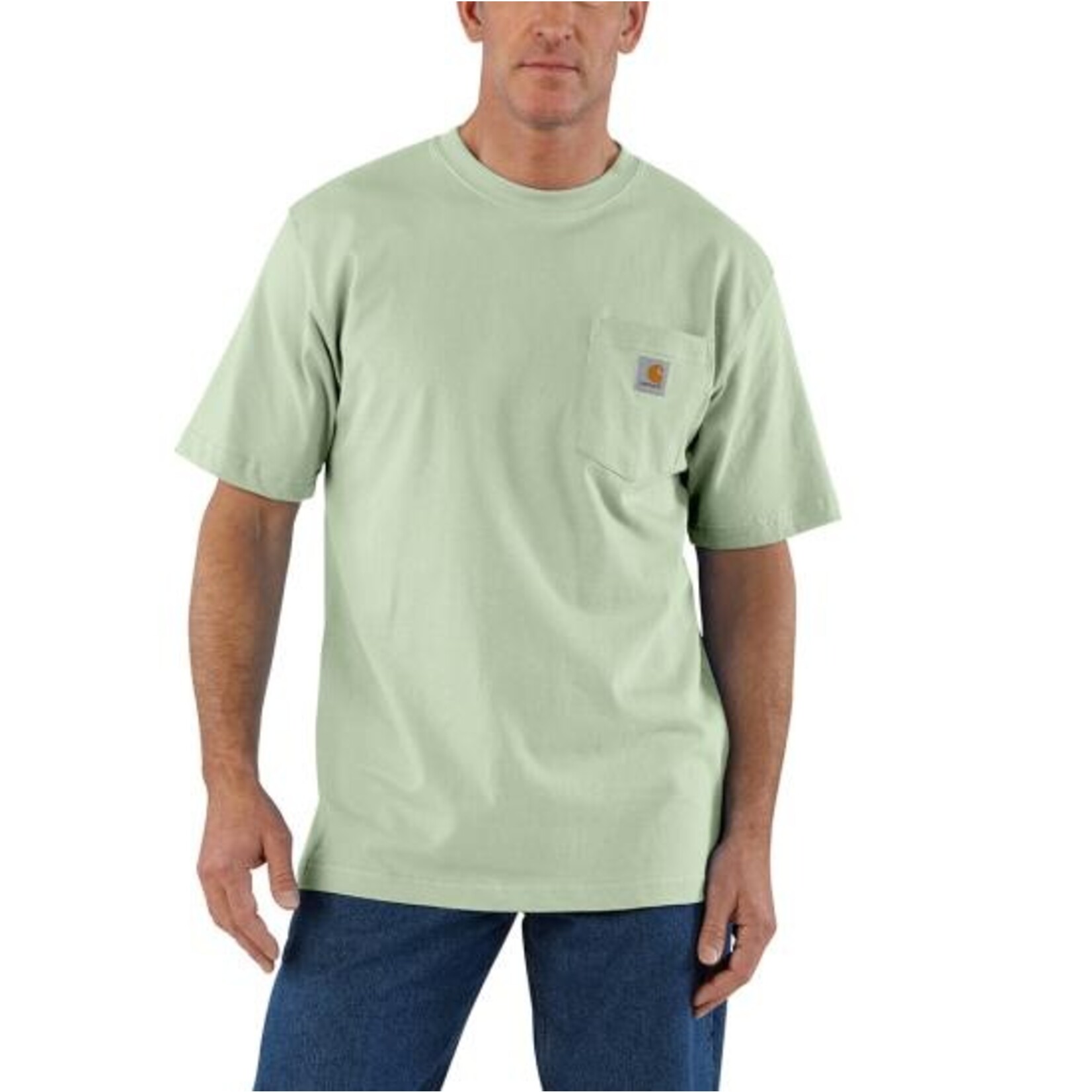 Carhartt Carhartt K87 SS Pocket T-Shirt GF3 Tender Greens