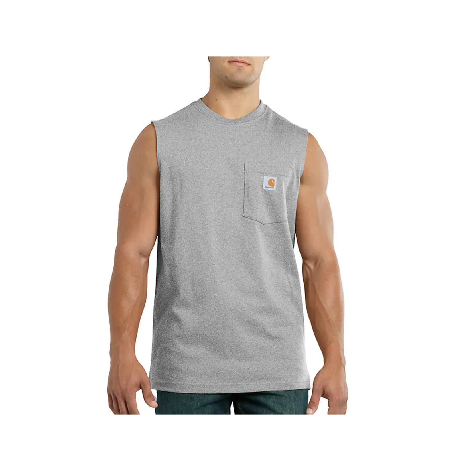 Carhartt Carhartt 100374 Hywt Sleeveless Pkt T-Shirt