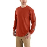 Carhartt Carhartt K231 Long-Sleeve Arm Logo R66-Chili Pepper