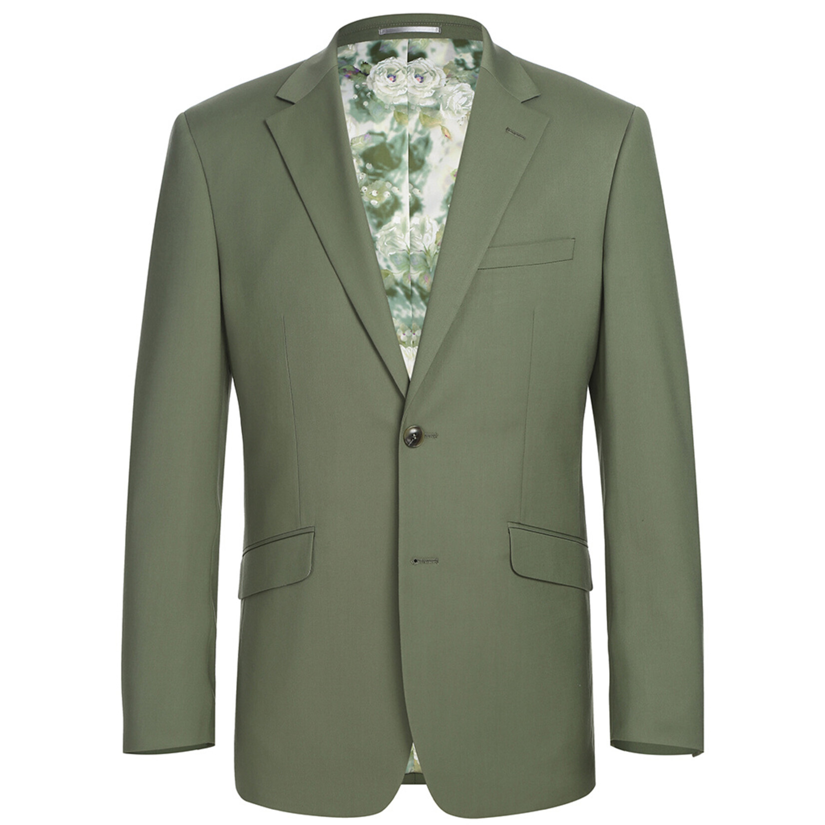 Renoir Slim Fit Suit 201-11 Sage WEB ONLY