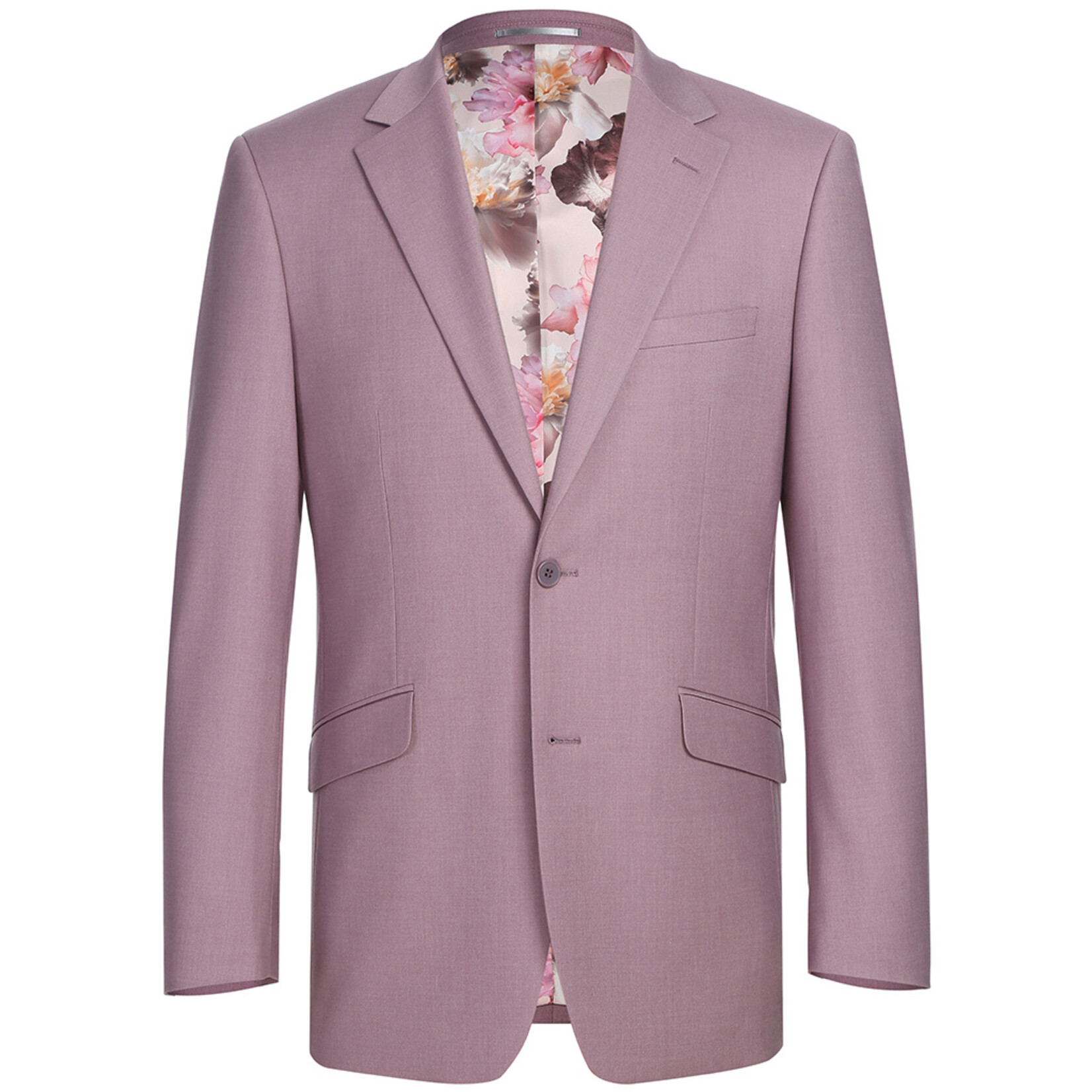 Renoir Slim Fit Suit 201-12 Rose WEB ONLY