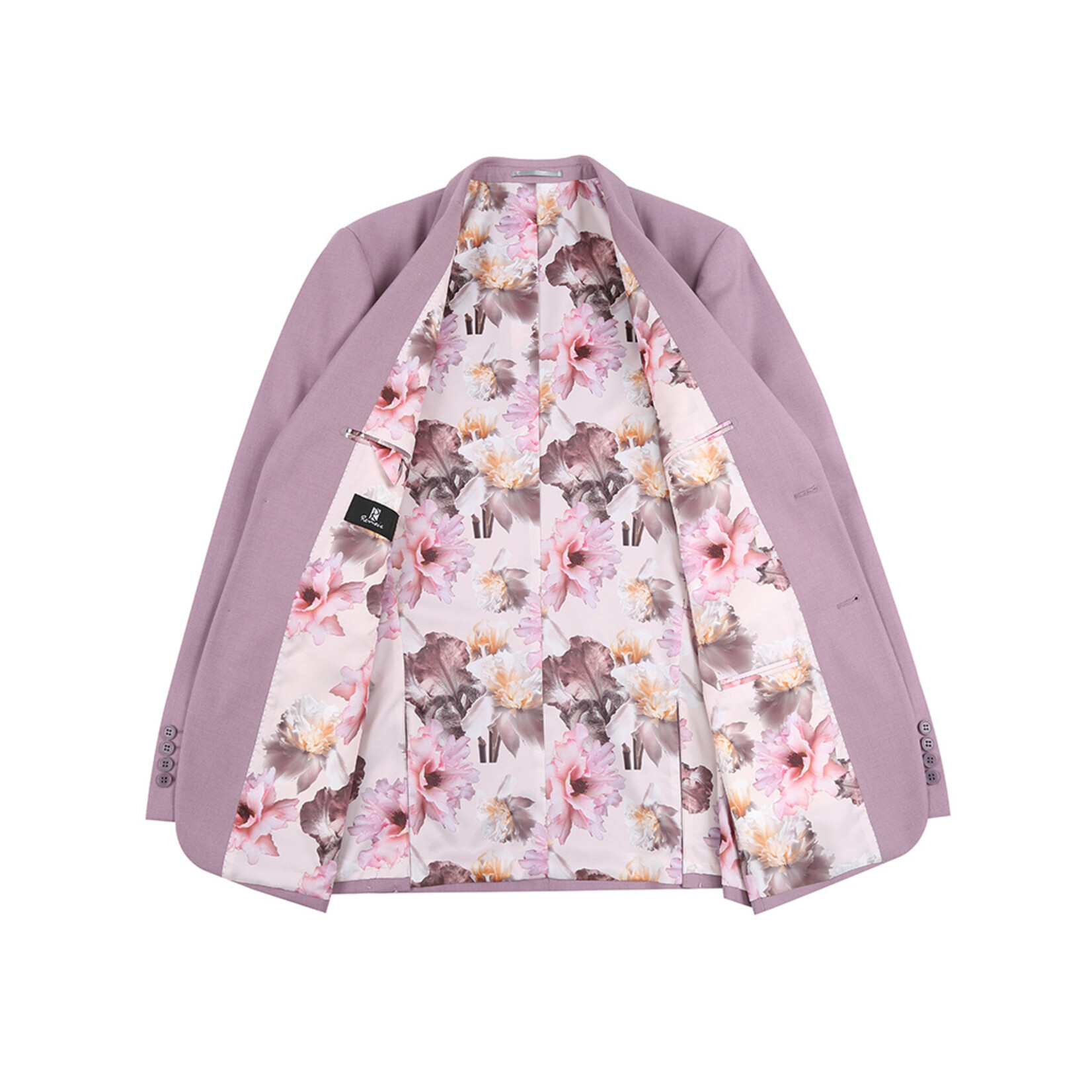 Renoir Slim Fit Suit 201-12 Rose WEB ONLY