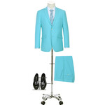 Renoir Slim Fit Suit 201-59 Robin's Egg Blue