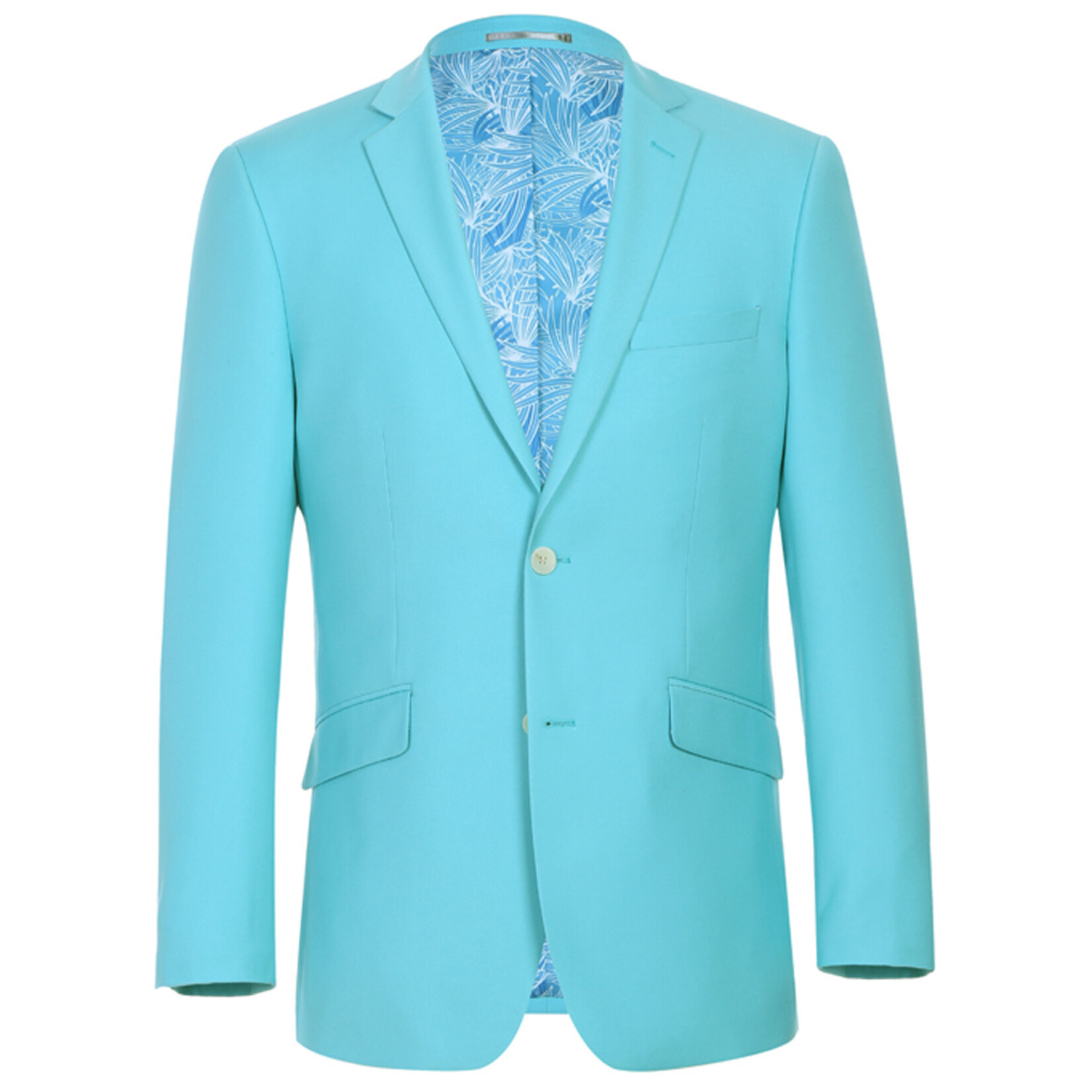 Renoir Slim Fit Suit 201-59 Robin's Egg Blue WEB ONLY