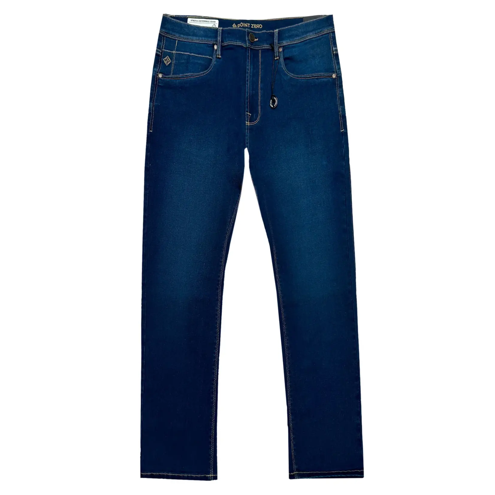 Point Zero straight leg low rise men's jeans