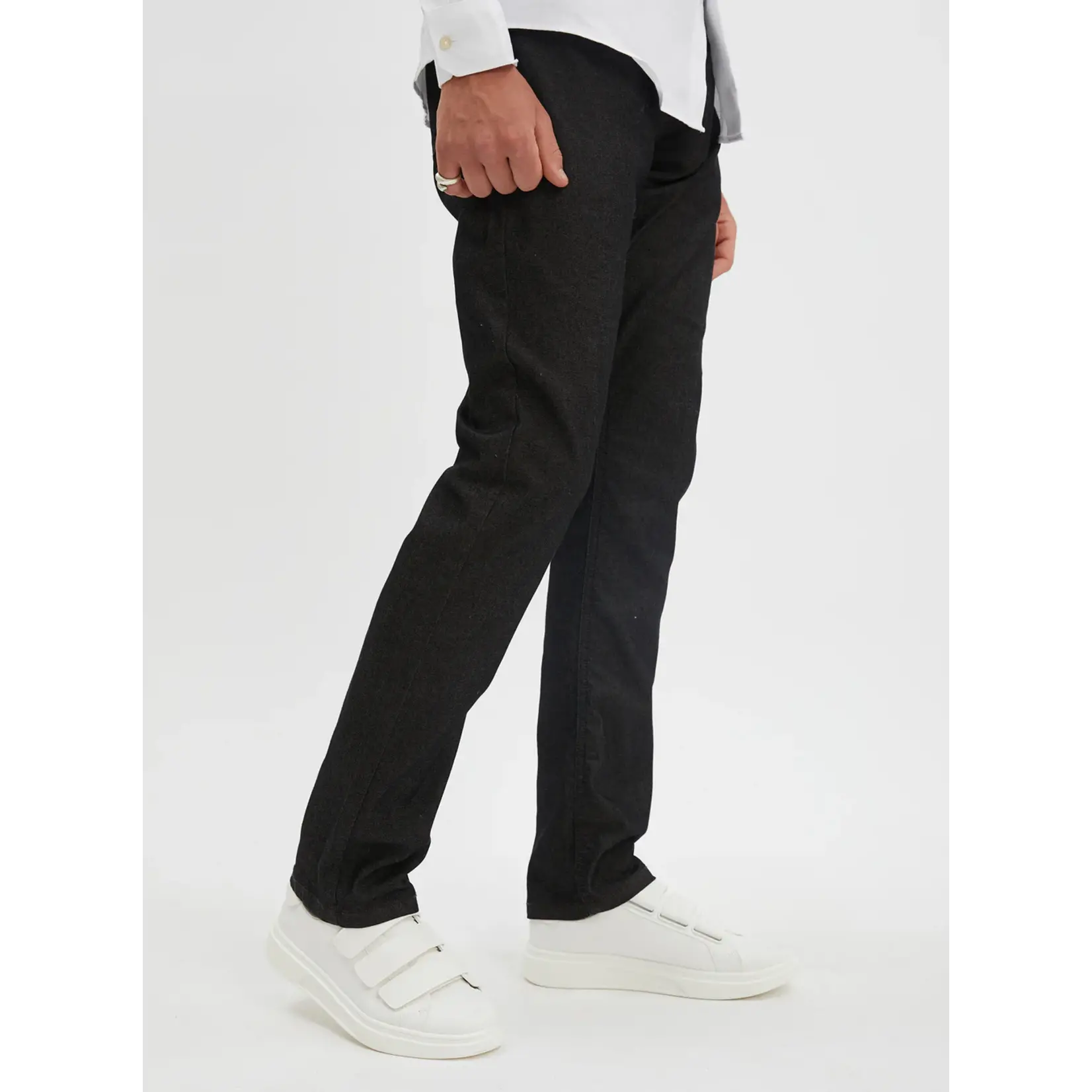 Point Zero straight leg low rise men's jeans