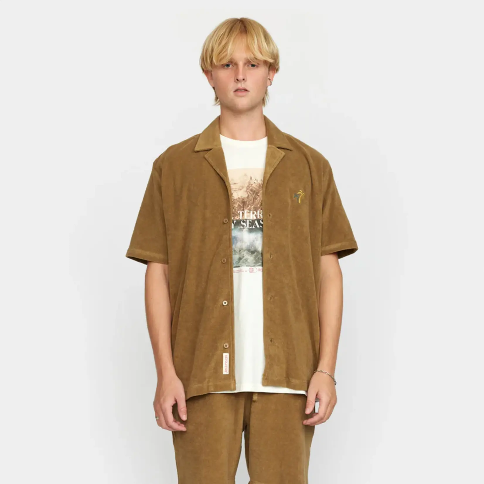 RVLT Revolution RVLT S24 3110 S/S Cuban Shirt