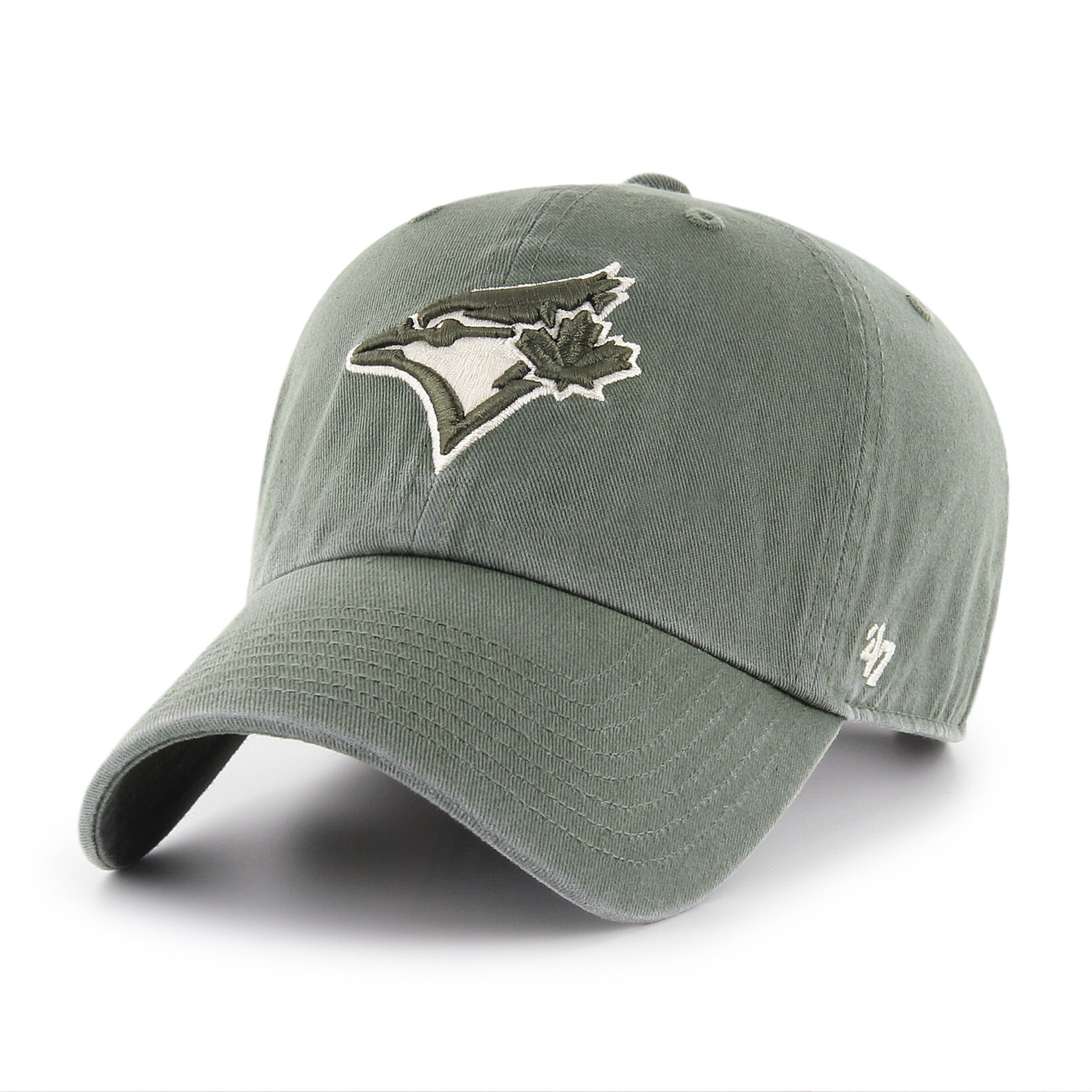 47 Brand Clean up Cap MLB Toronto Blue Jays Moss Tonal