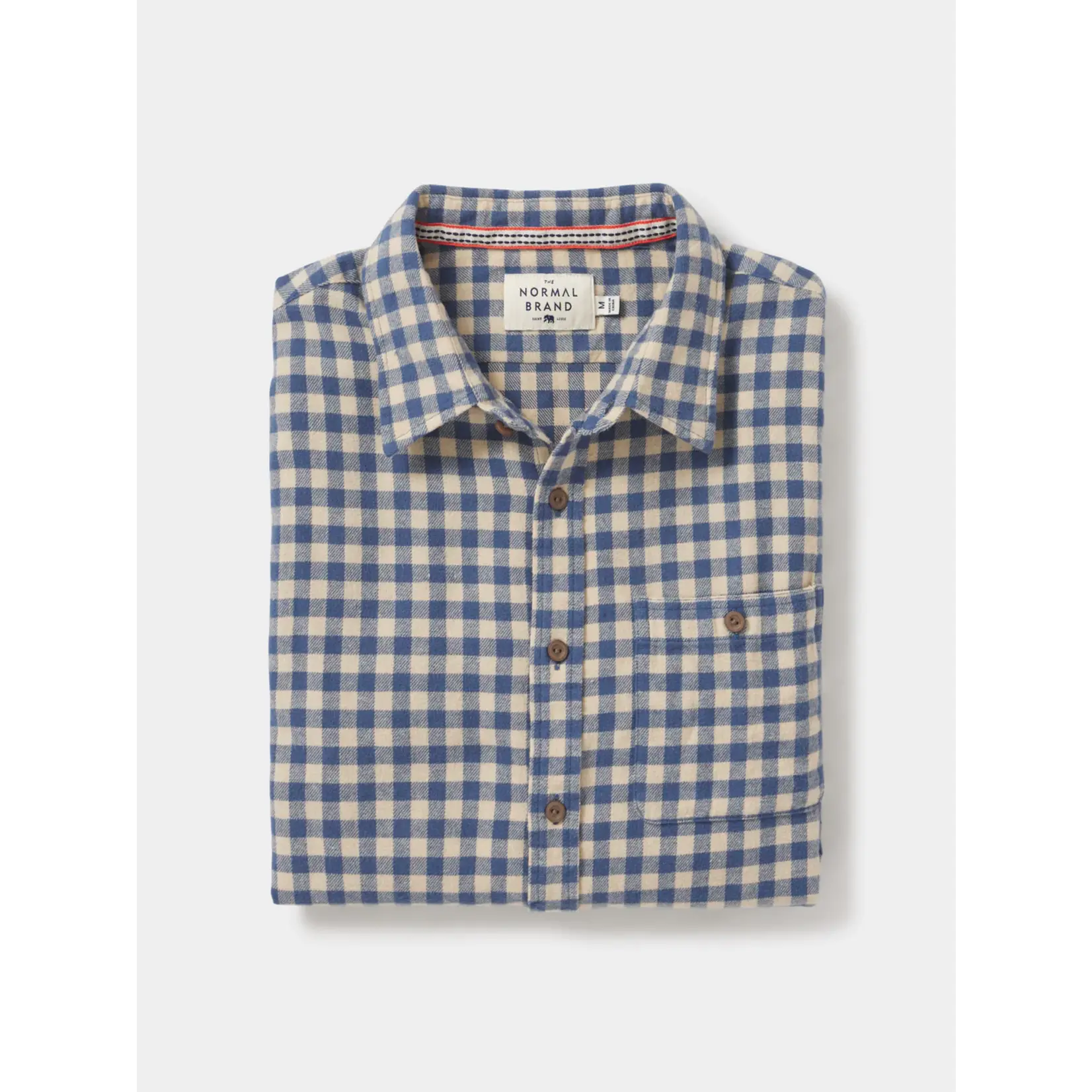 Normal Brand F24 F1WHUDSN LS Flannel Shirt