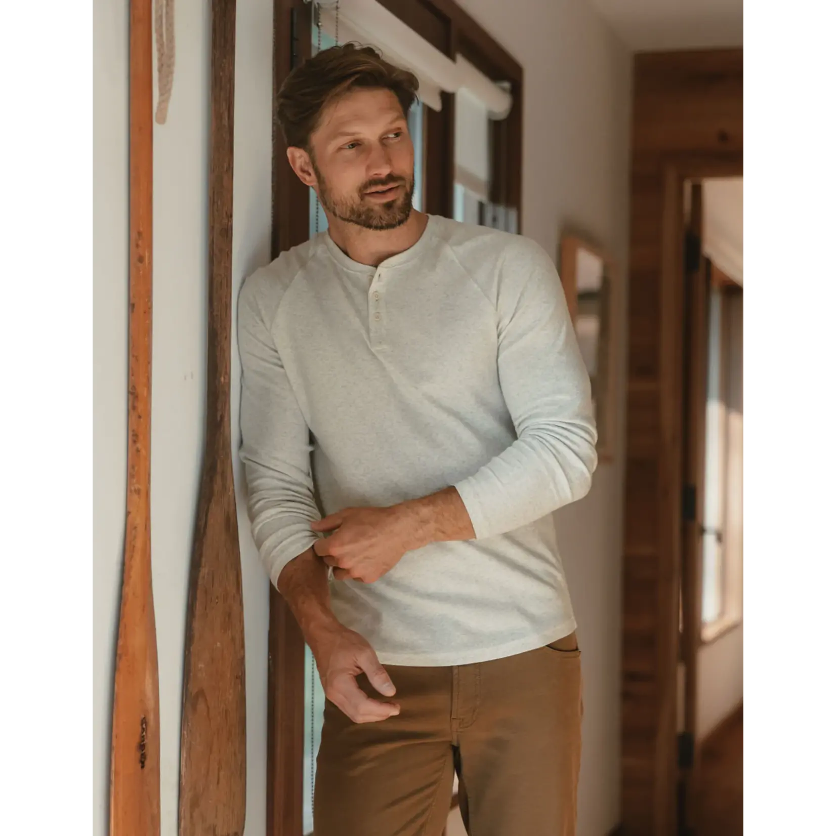 Normal Brand F24 F1PEVHEN L/S Henley