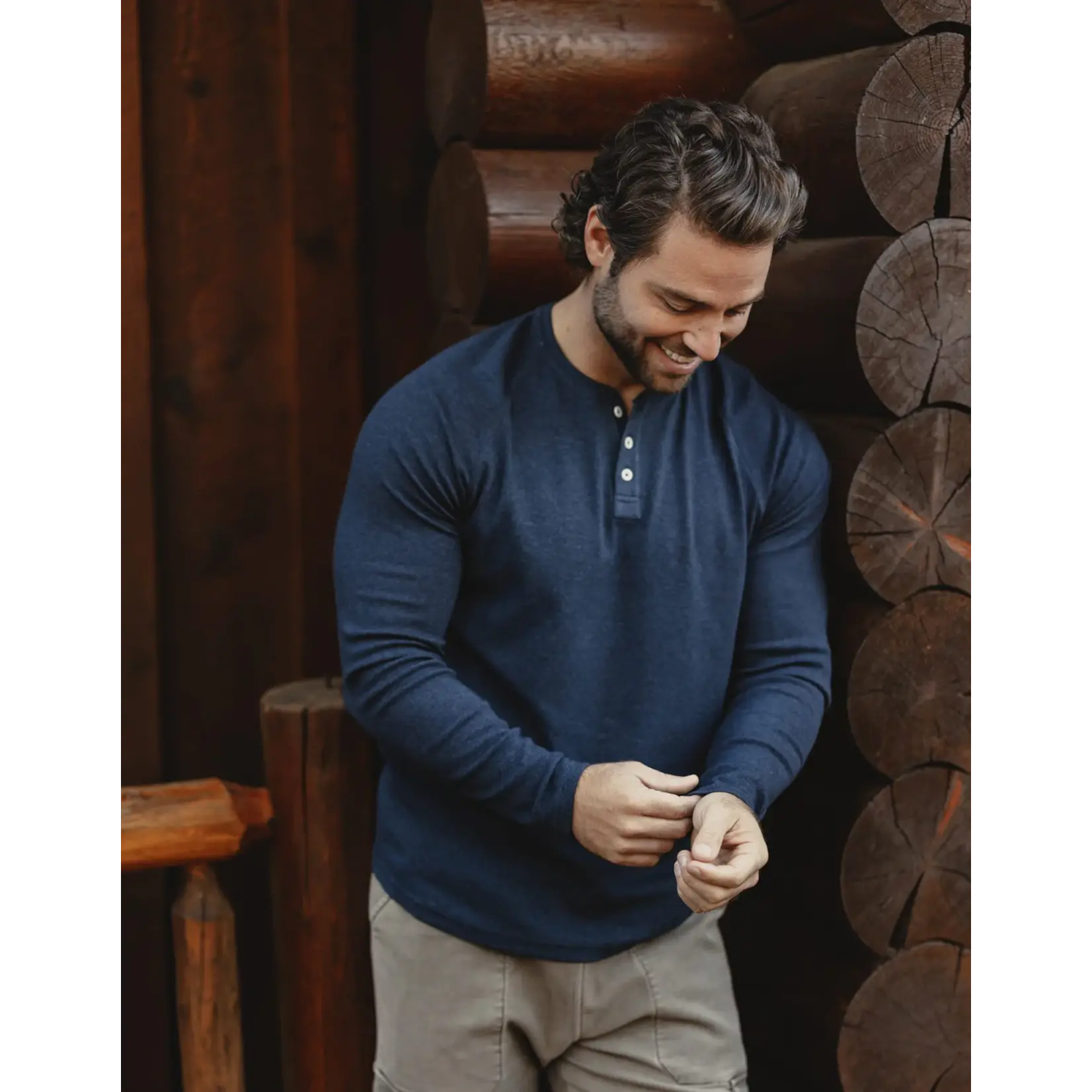 Normal Brand F24 F1PEVHEN L/S Henley