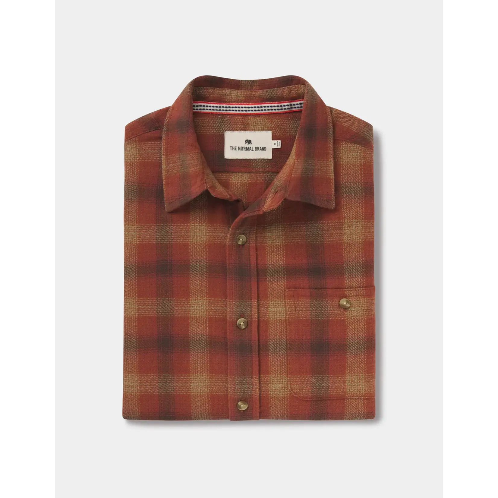 Normal Brand F24 F1WHUDSN LS Flannel Shirt