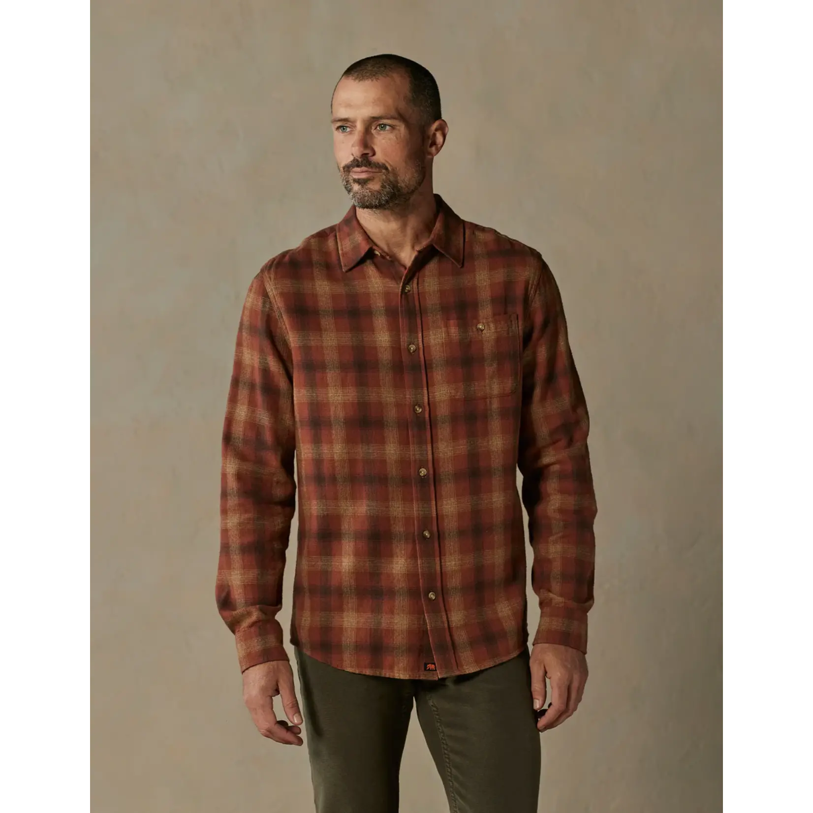 Normal Brand F24 F1WHUDSN LS Flannel Shirt