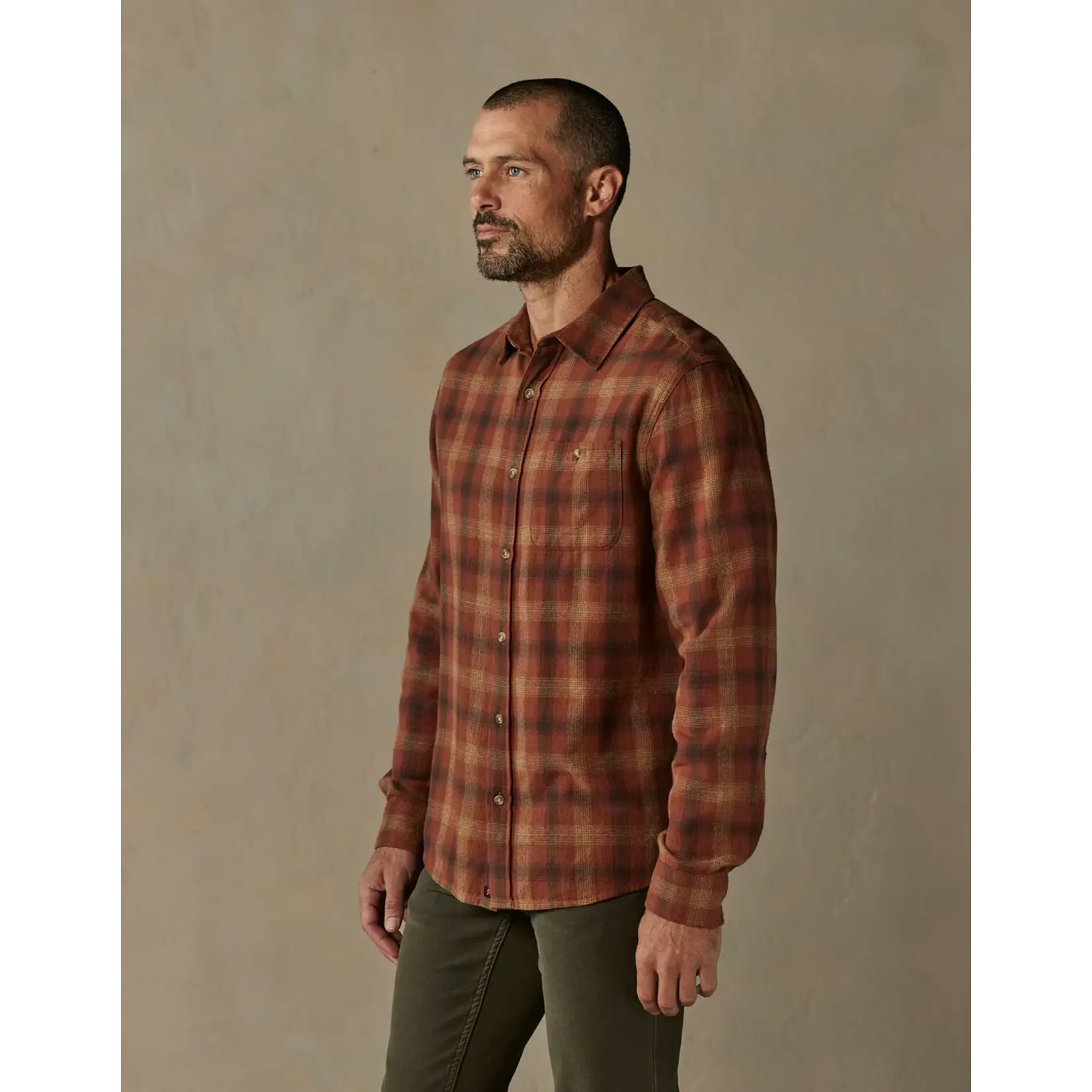 Normal Brand F24 F1WHUDSN LS Flannel Shirt