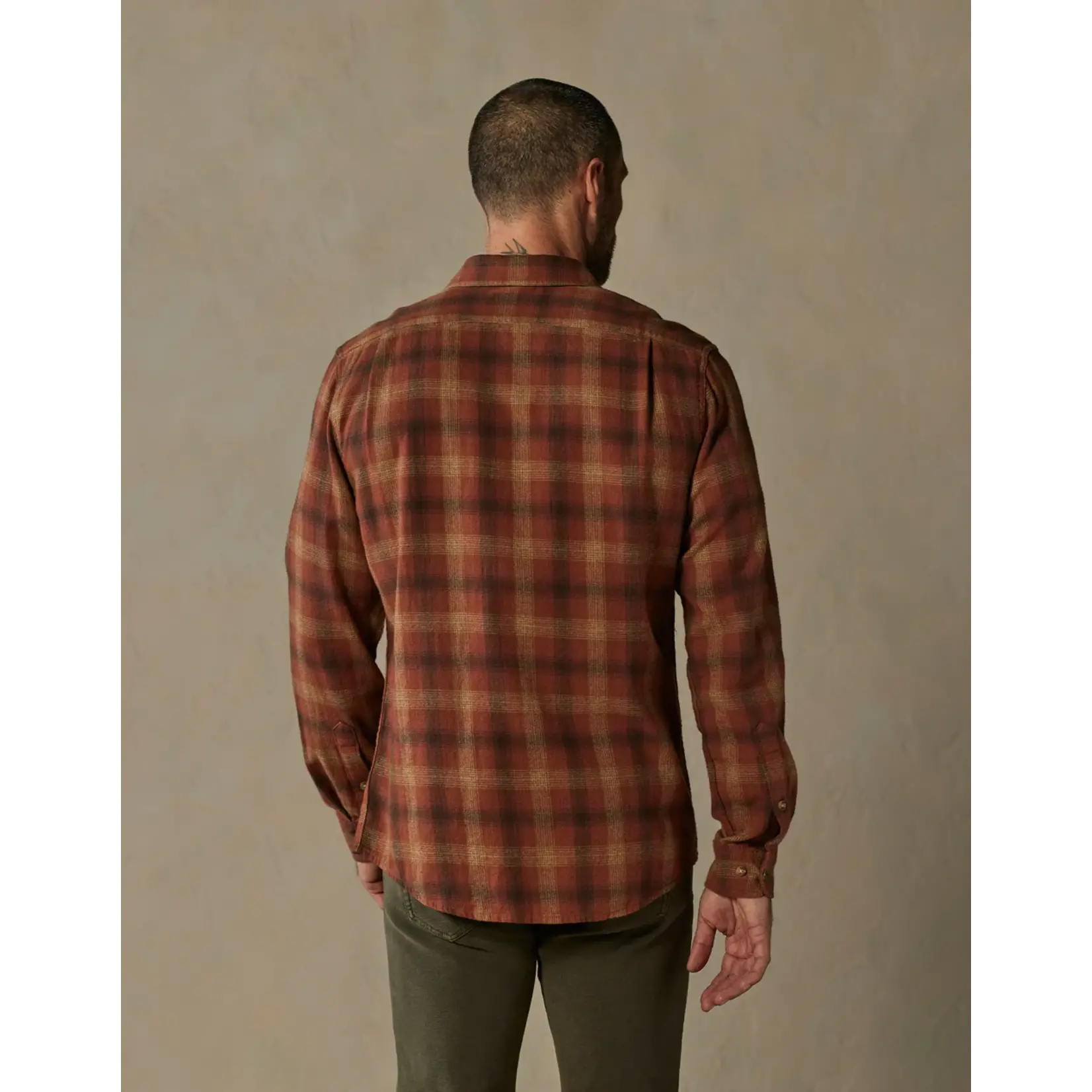 Normal Brand F24 F1WHUDSN LS Flannel Shirt