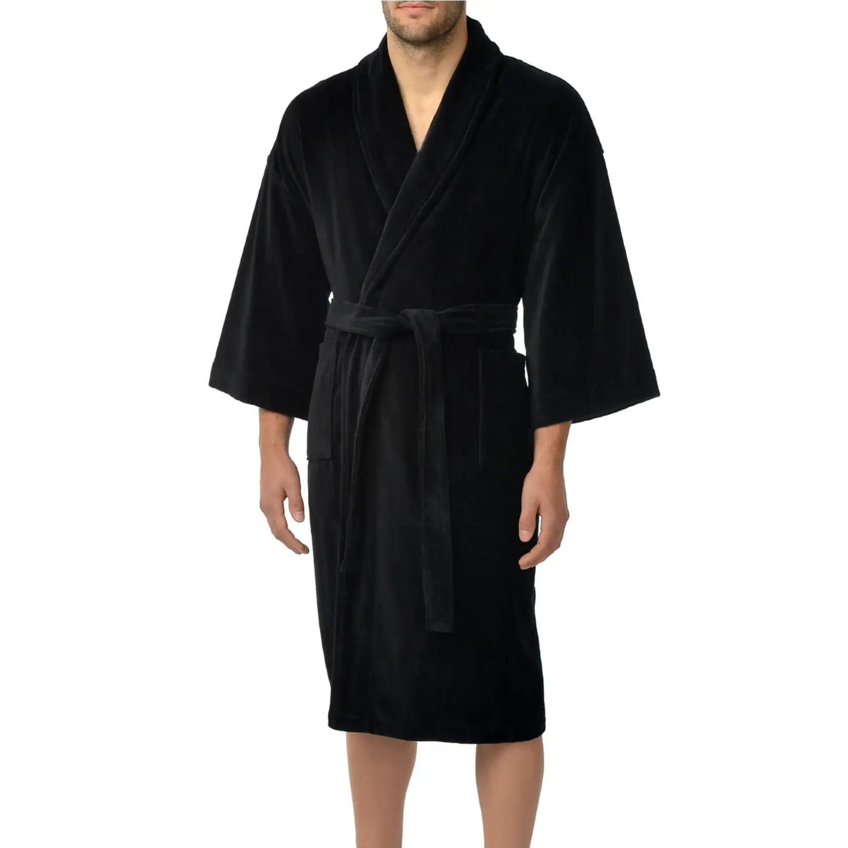 Majestic Terry Velour Shawl Robe