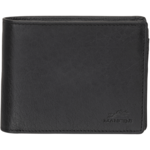 Mancini 99-54153 RFID Centre Flap Billfold Black