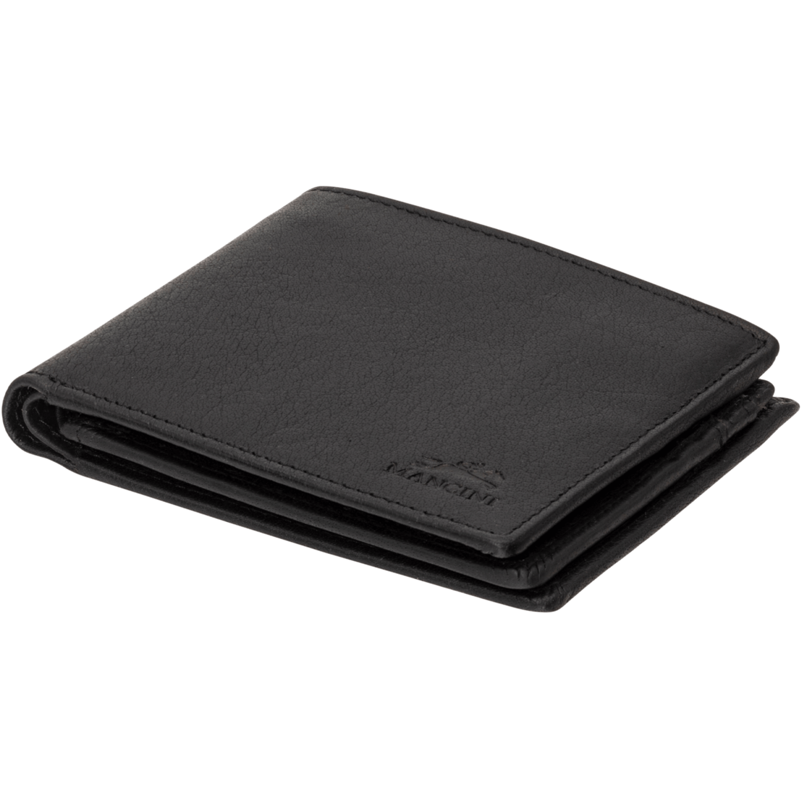 Mancini 99-54153 RFID Centre Flap Billfold Black