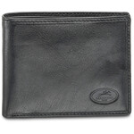 Mancini 52152 Classic Billfold Wallet - Black