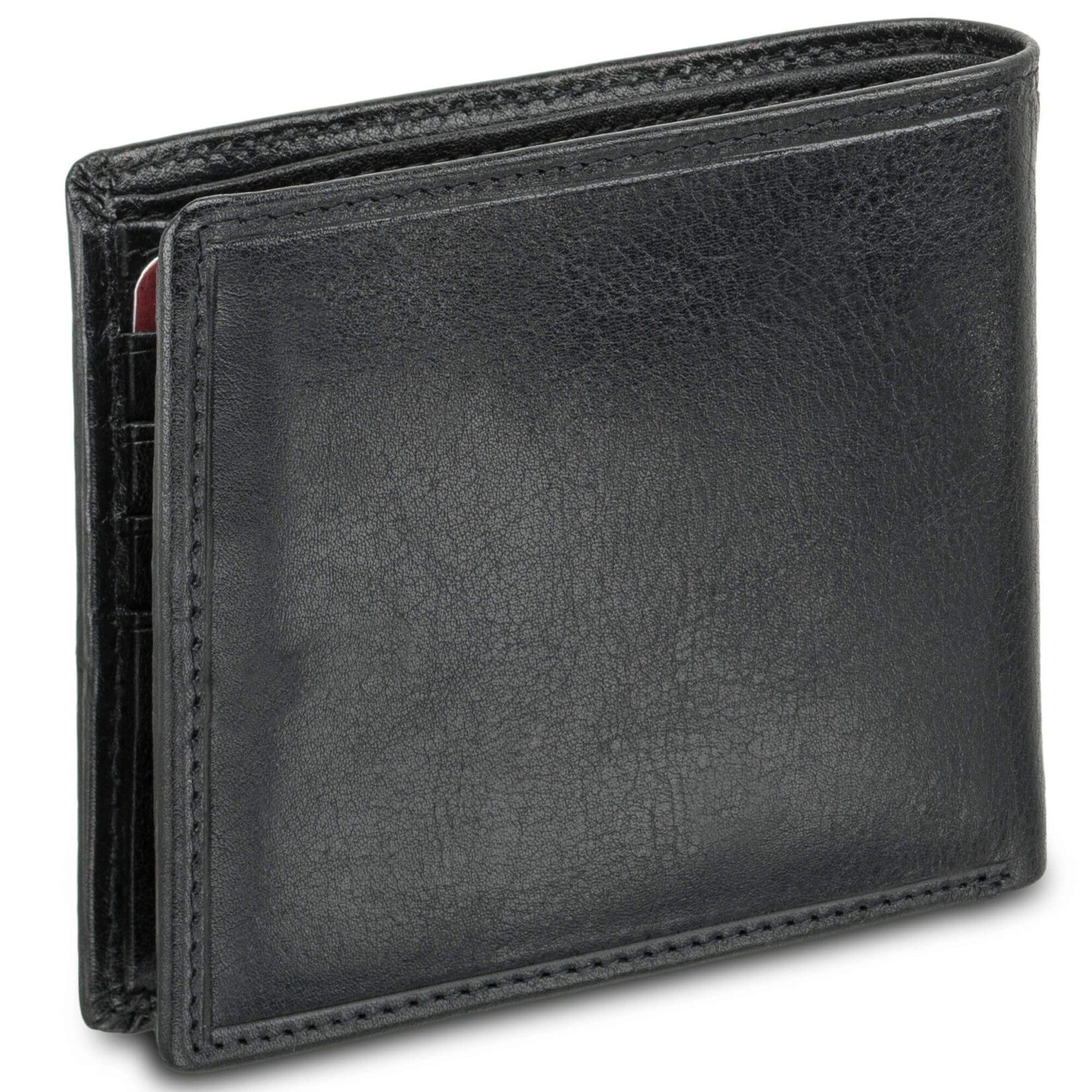 Mancini 52152 Classic Billfold Wallet - Black