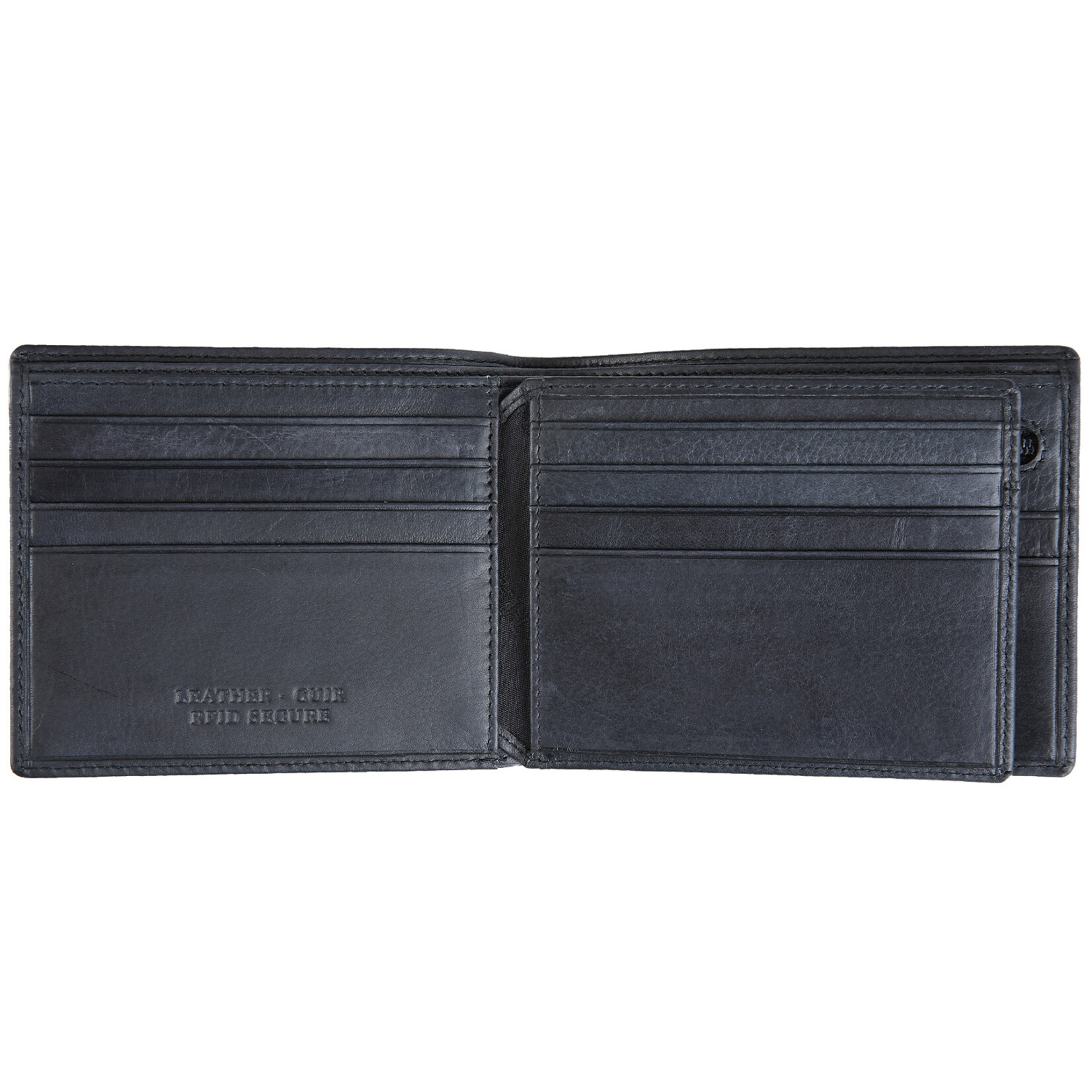 Mancini 2020183 Centre Wing w/coin pocket Black