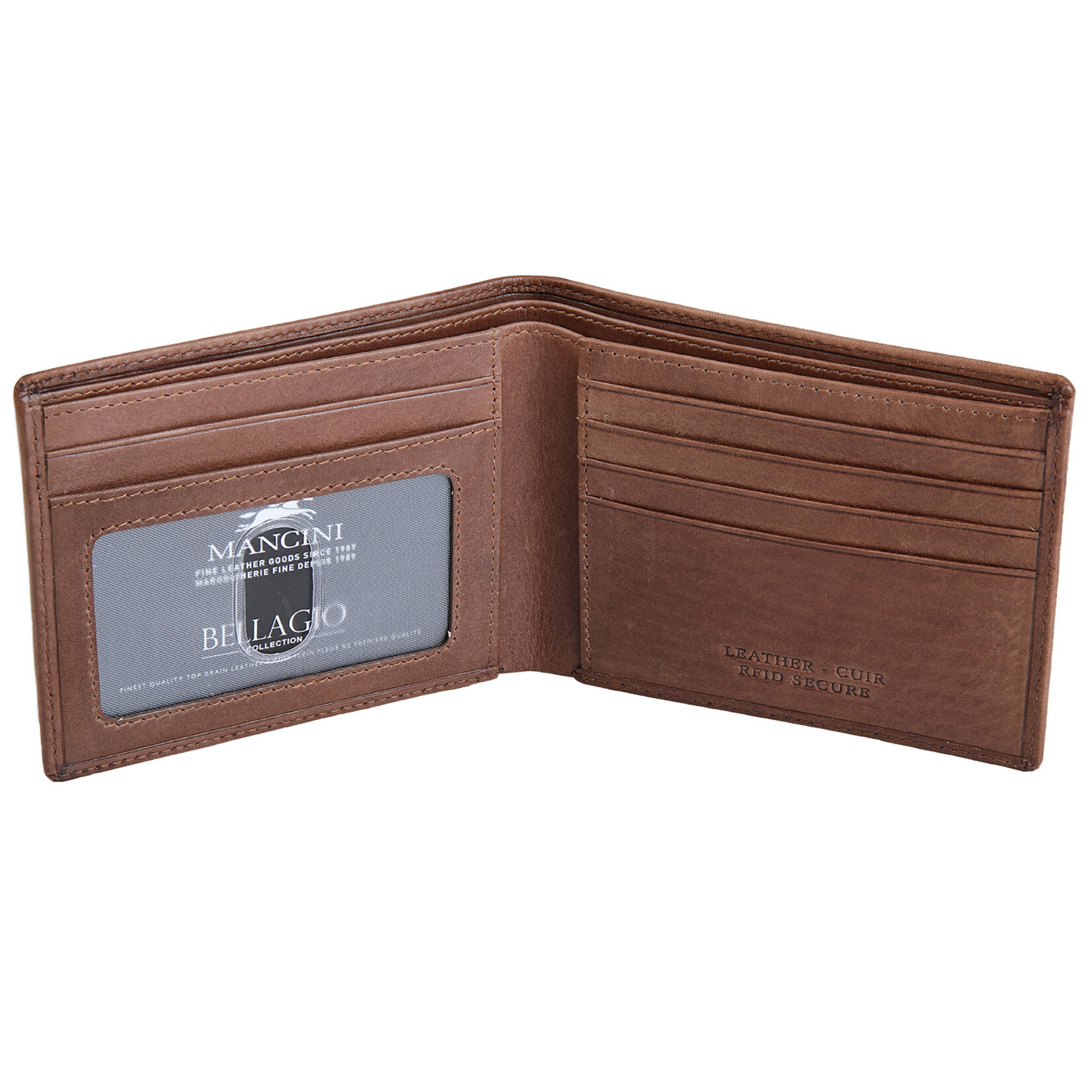 Mancini 2020152 RFID Billfold Brown