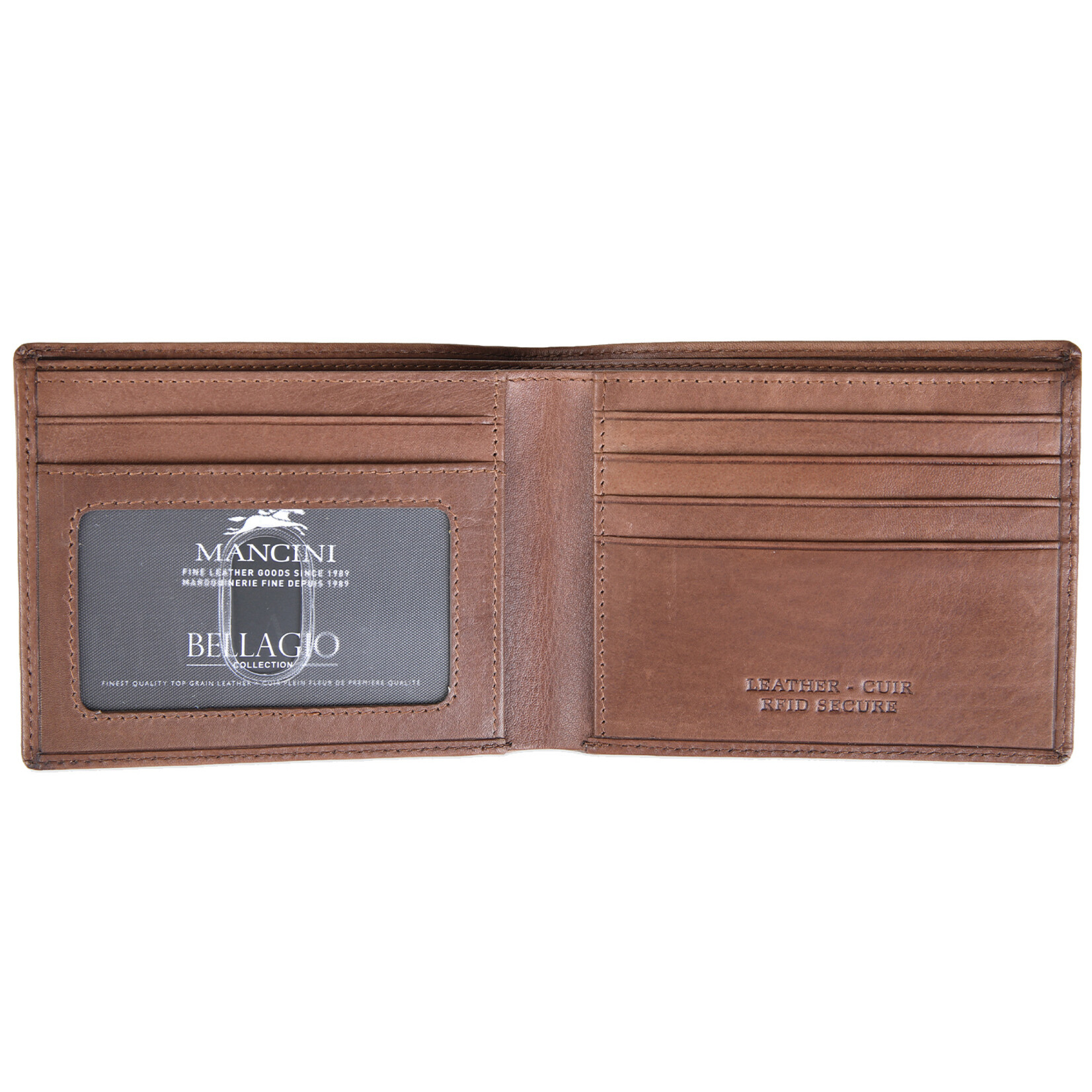 Mancini 2020152 RFID Billfold Brown