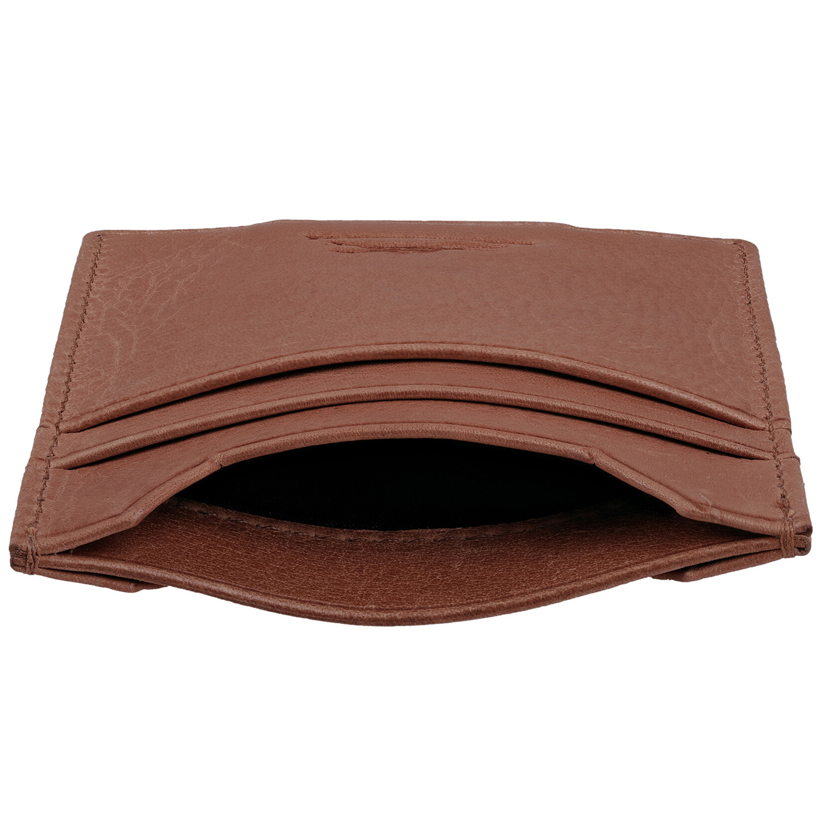 Mancini 2020116 Magnetic RFID Bill Clip - Brown