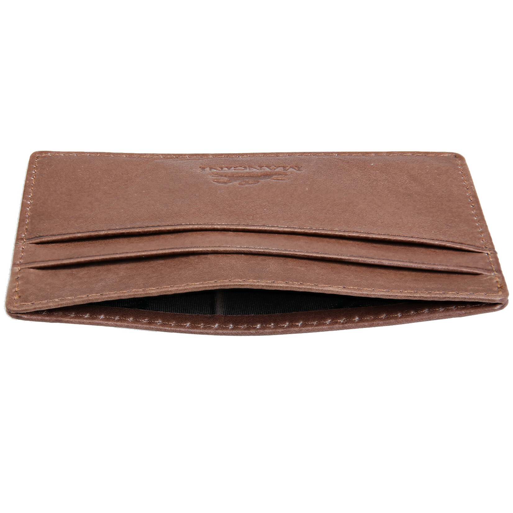 Mancini 2020111 Slim RFID Card Case - Brown