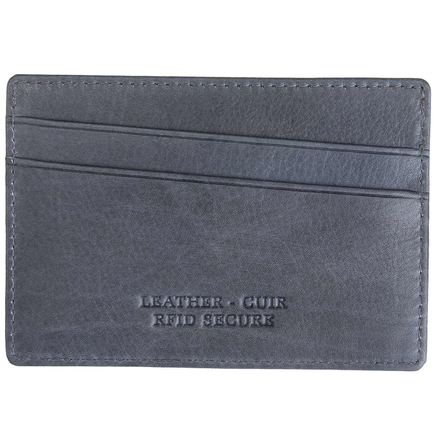 Mancini 2020111 Slim RFID Card Case - Grey