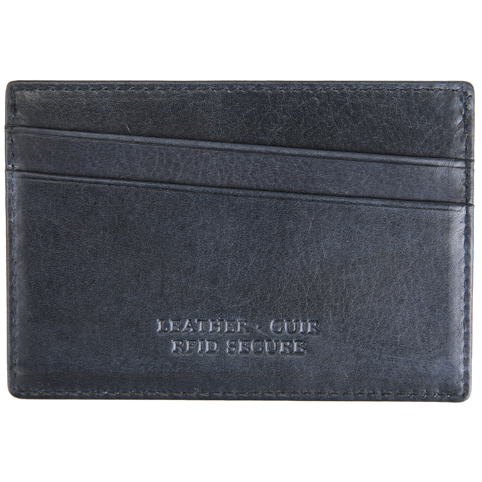 Mancini 2020111 Slim RFID Card Case - Black