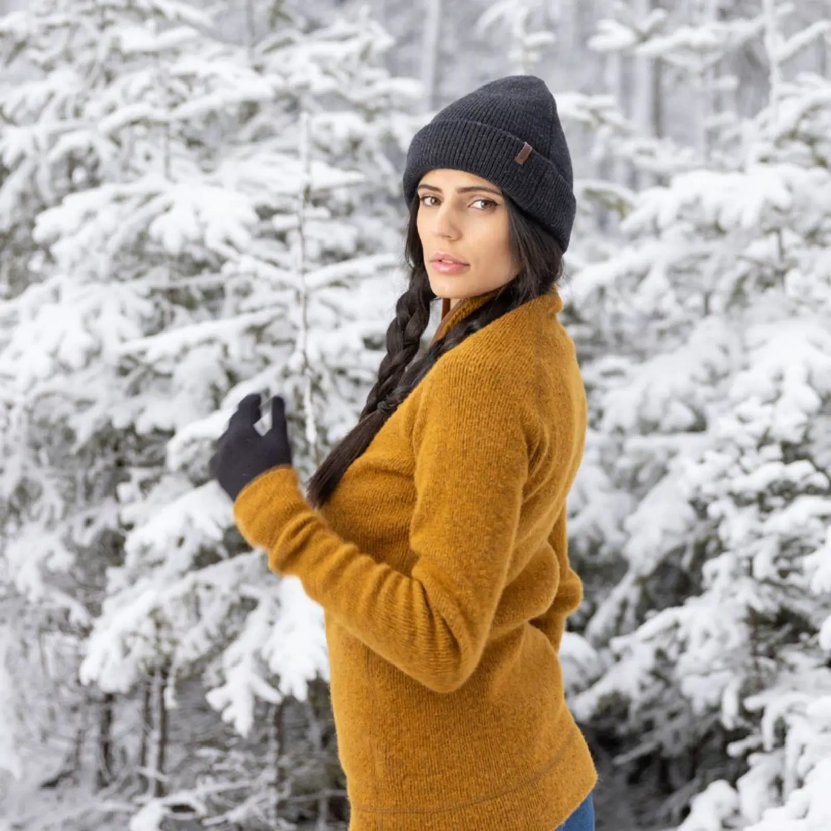 Stanfield's Stanfield's 1302 1/4 Zip Sweater - Honeycomb