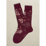 Marcoliani F24 MAR4546T Sock 037 Burgundy