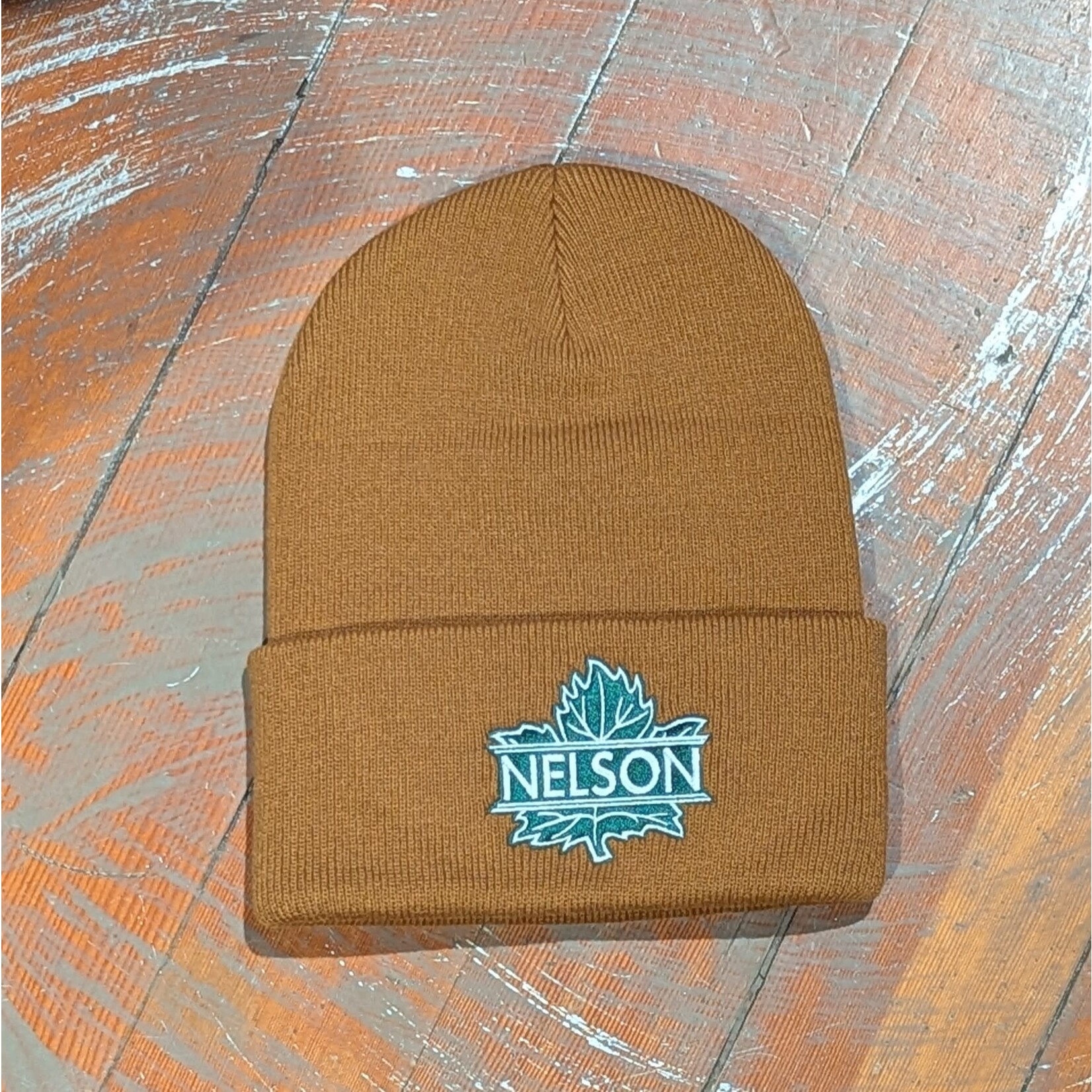 Nelson Leafs Nelson Leafs Cuff Toque - Caramel