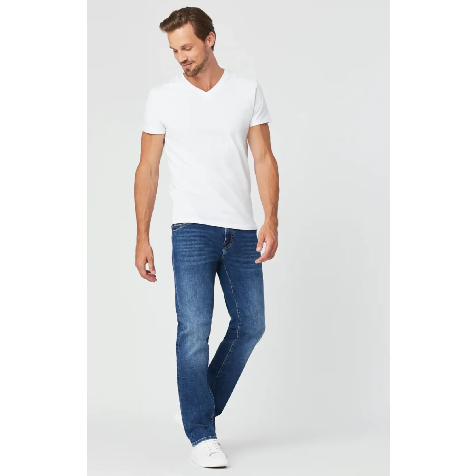 Mavi Mavi Zach M0045331645 Mid Blue Organic Move Jean