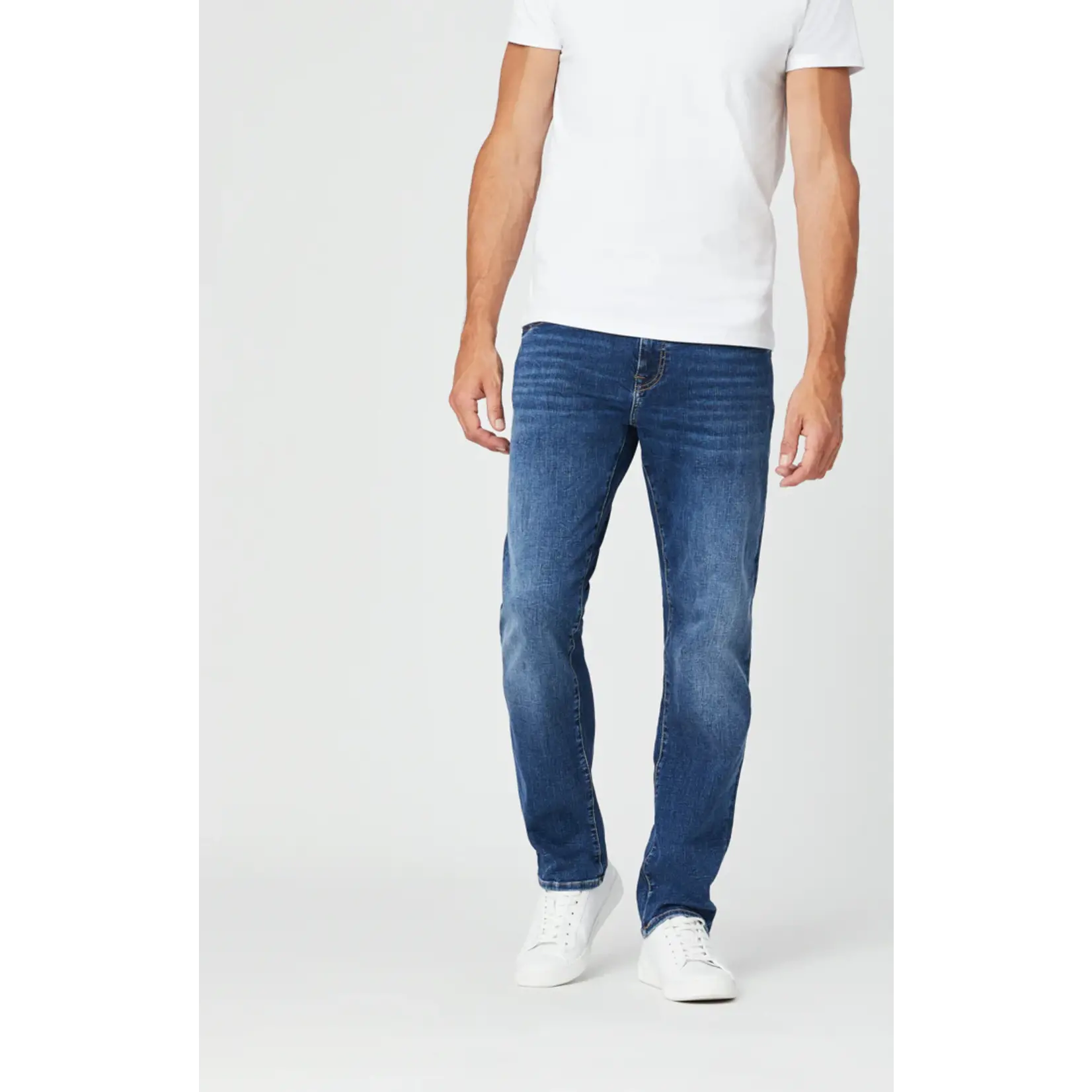 Mavi Mavi Zach M0045331645 Mid Blue Organic Move Jean