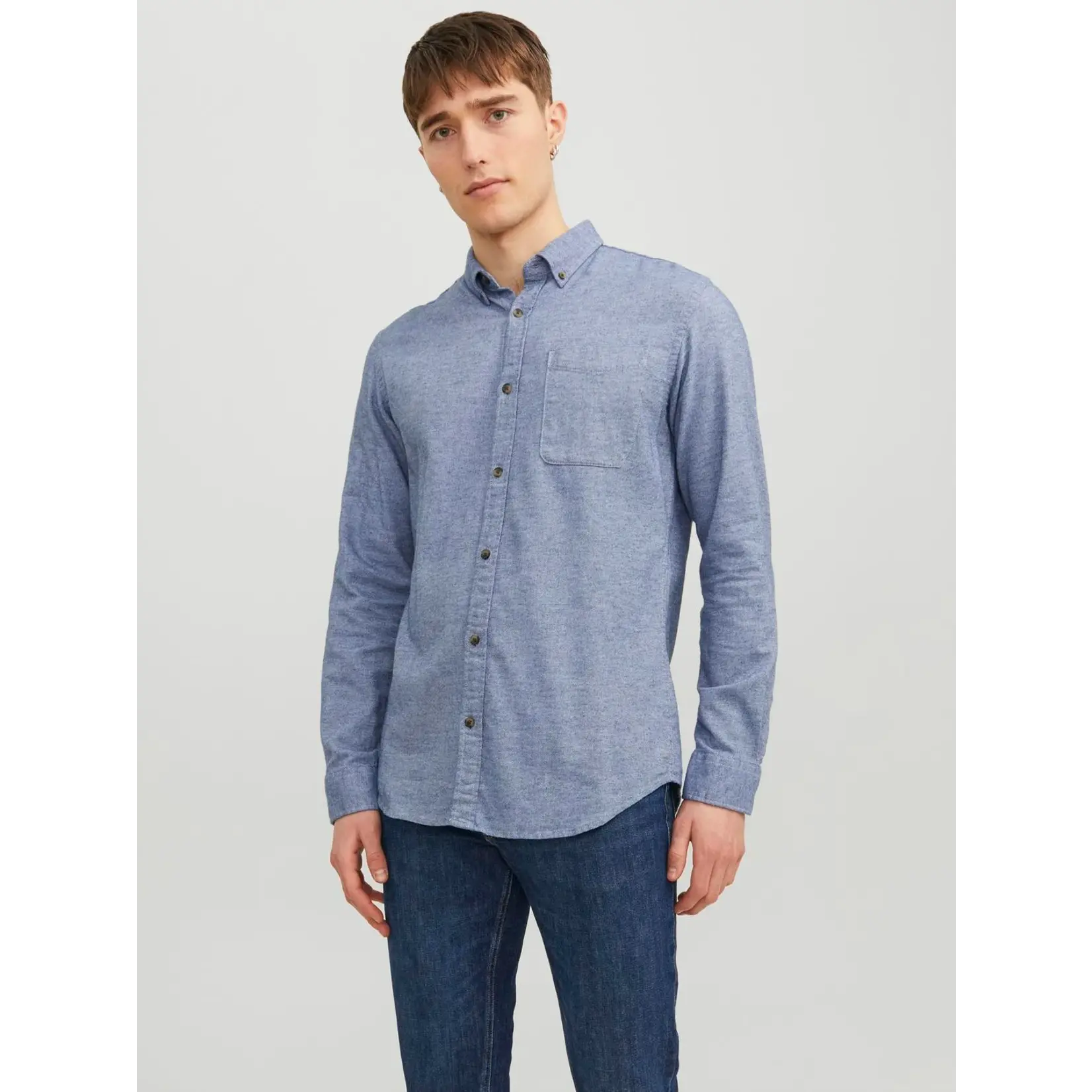 Jack & Jones S25 12235974 LS Shirt