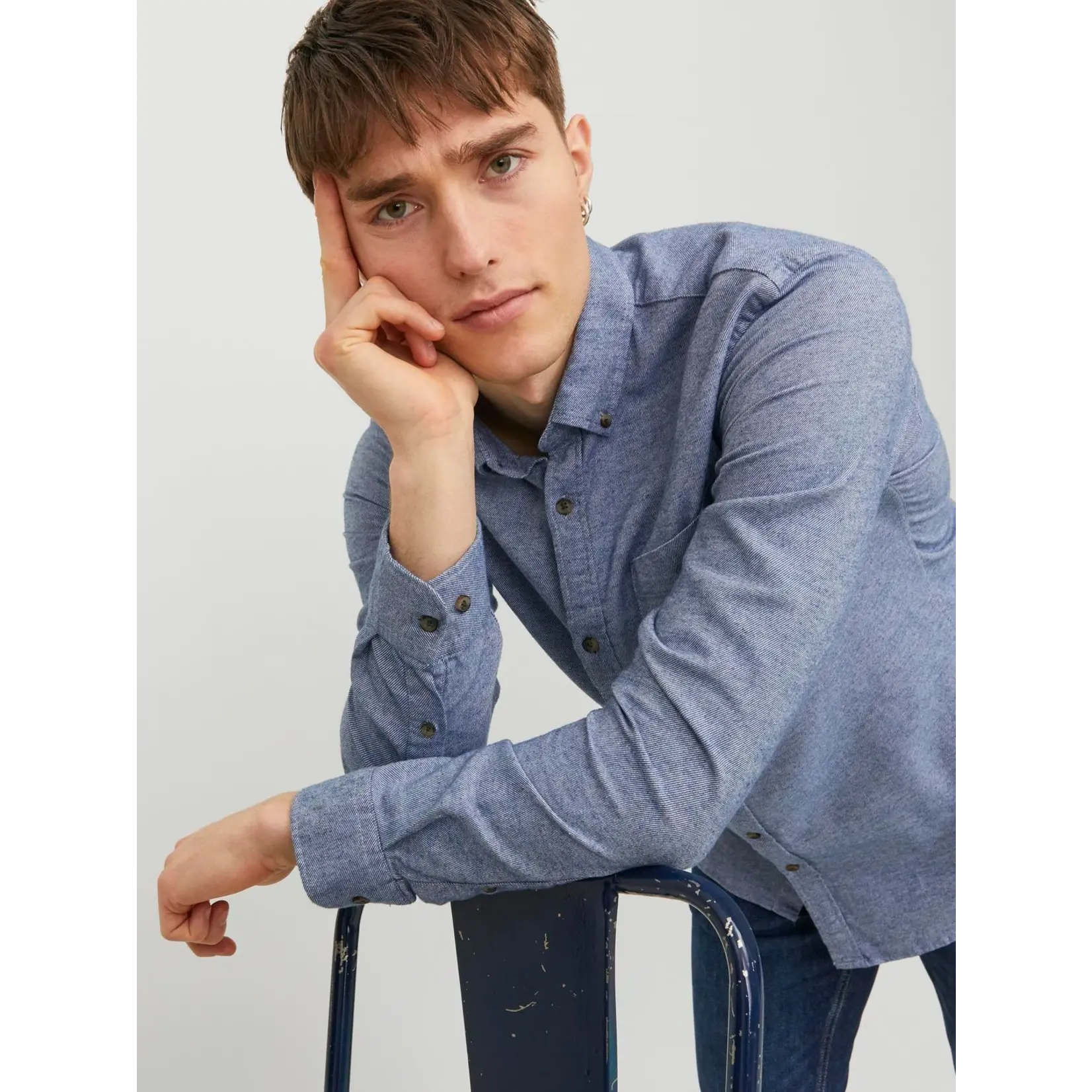 Jack & Jones S25 12235974 LS Shirt