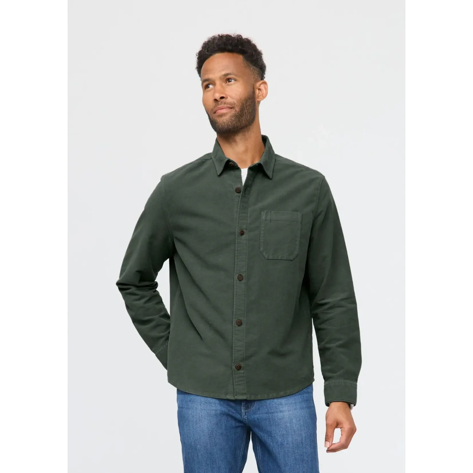 DU/ER Duer MCNR1031 No Sweat Moleskin Shirt