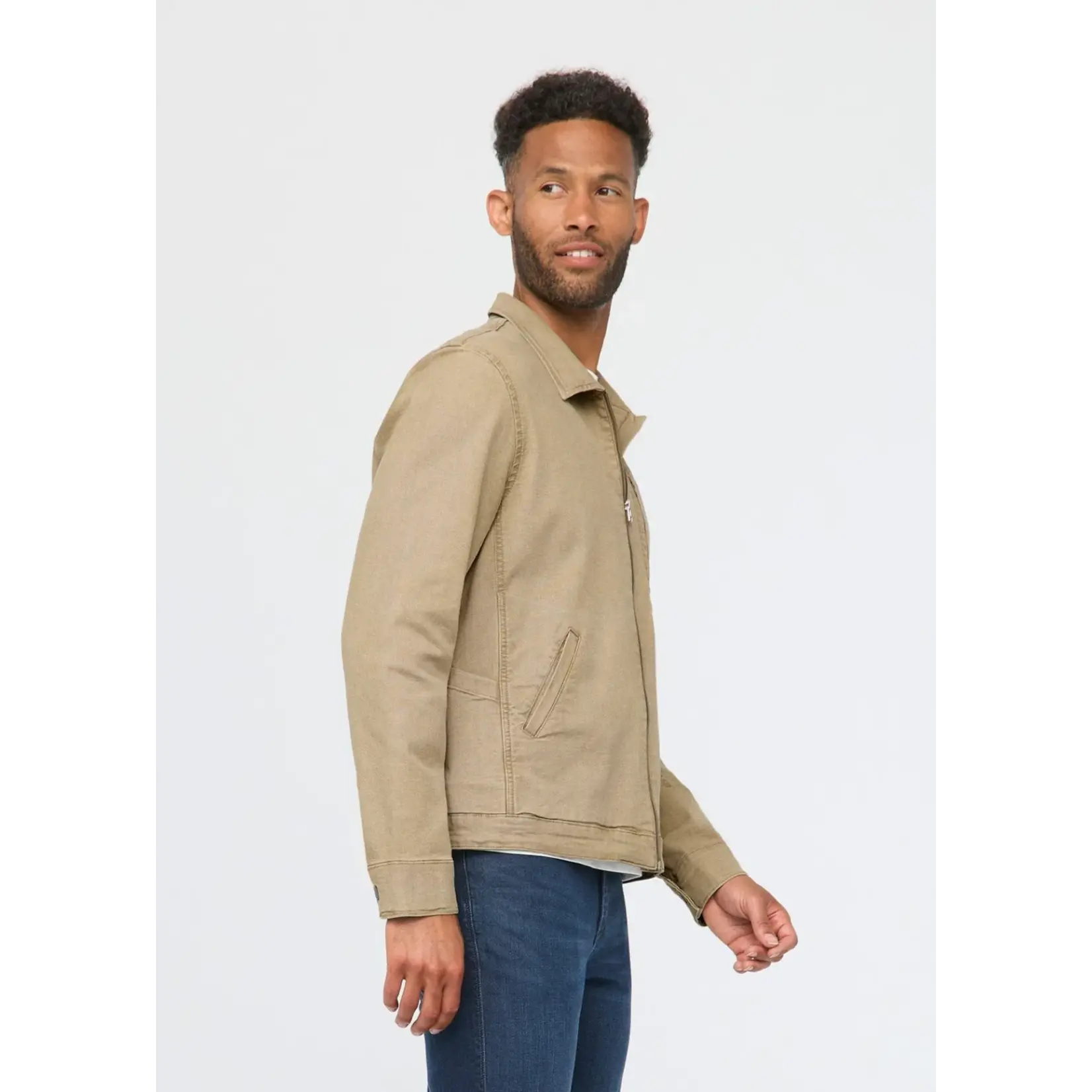 DU/ER DU/ER MOMR1027 Canvas Utility Jacket Tan