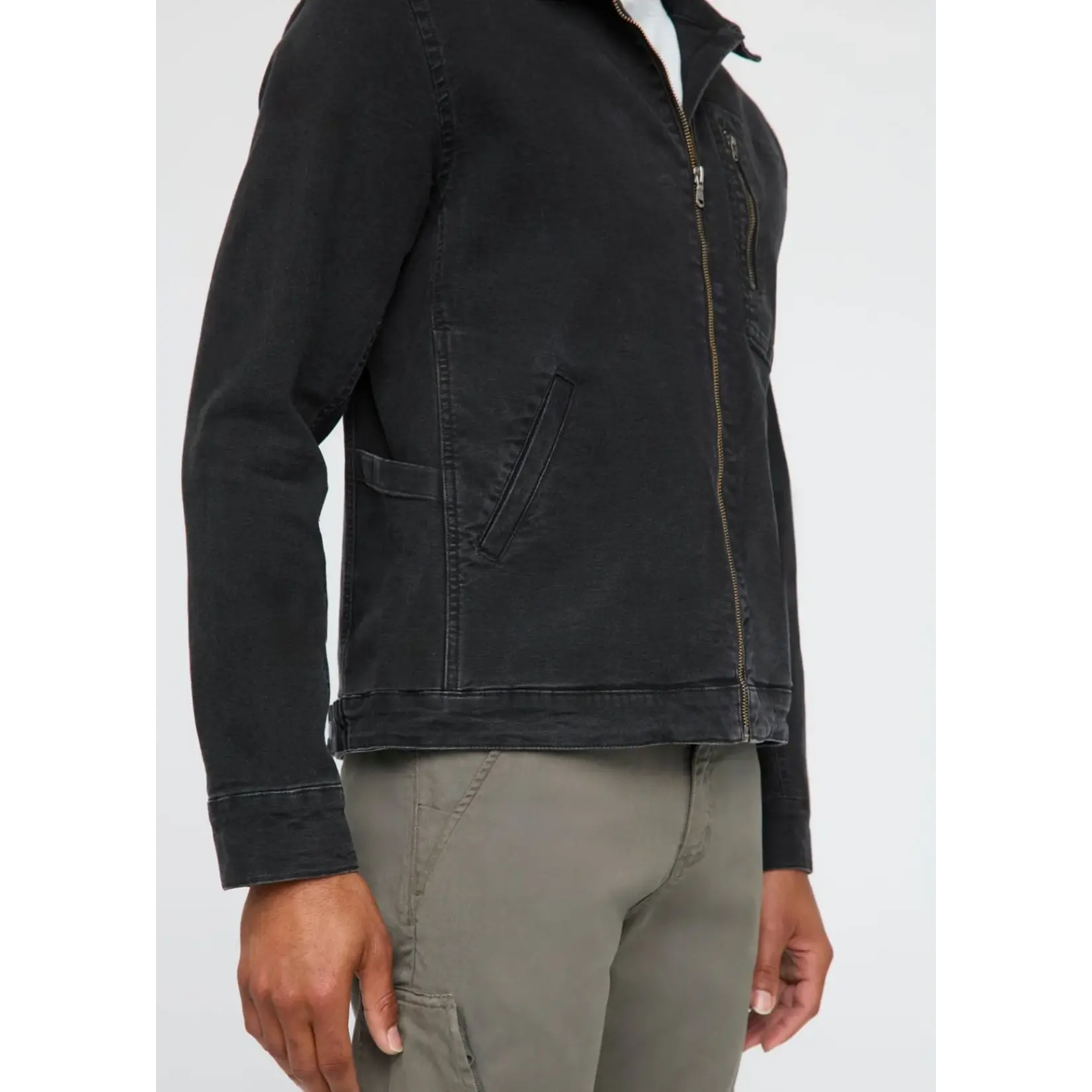 DU/ER DU/ER MOMR1027 Canvas Utility Jacket Black