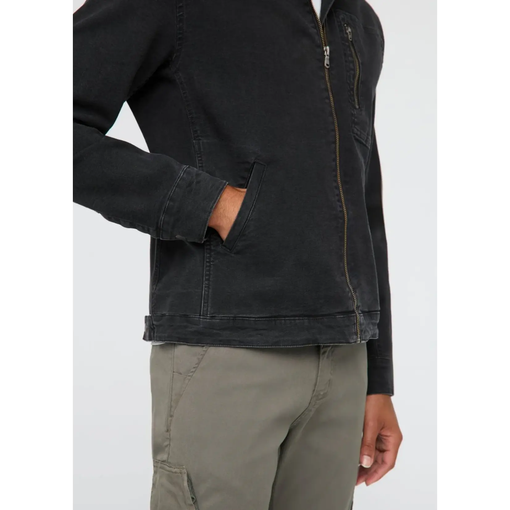 DU/ER DU/ER MOMR1027 Canvas Utility Jacket Black