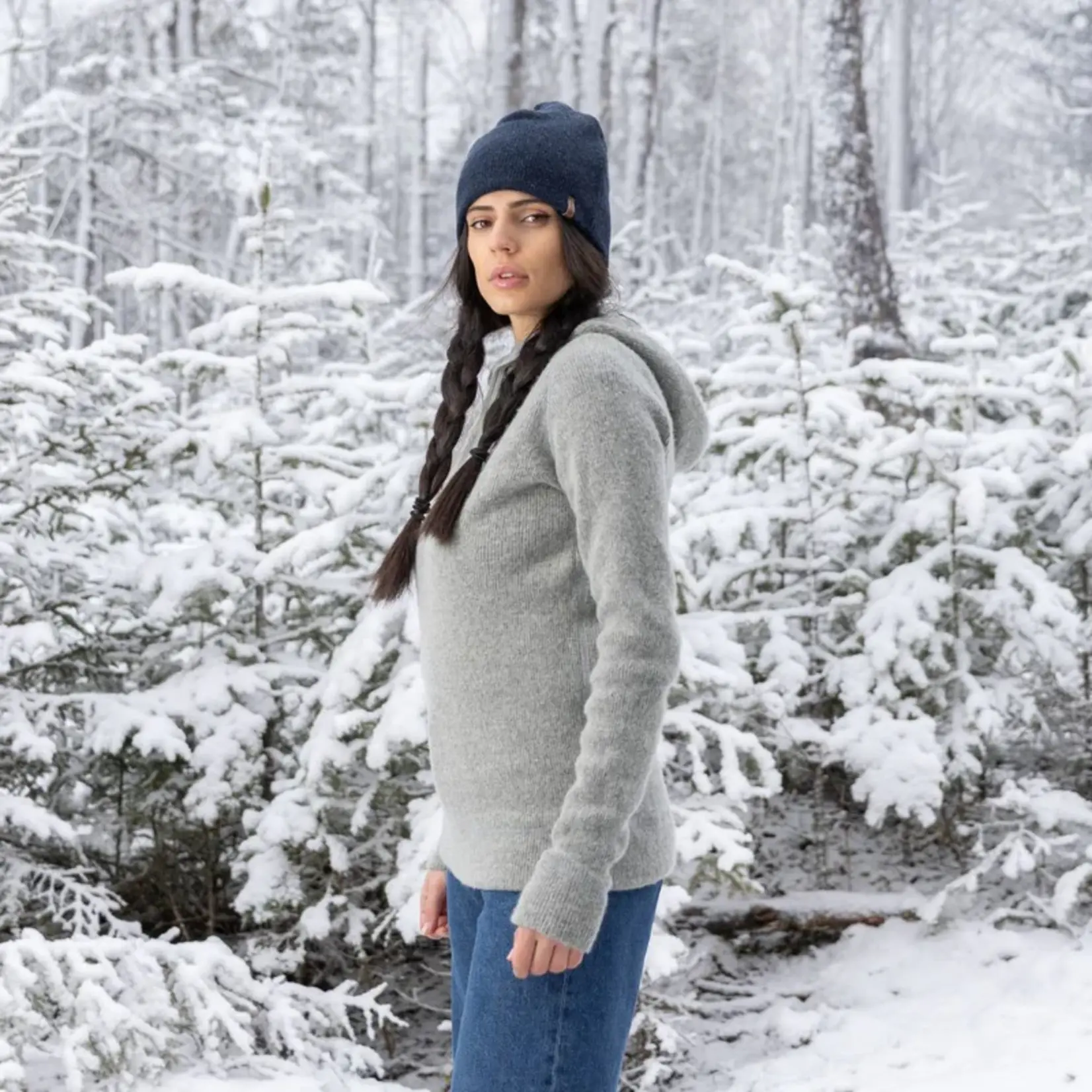Stanfield's Stanfield's F24 1301 Hooded Henley