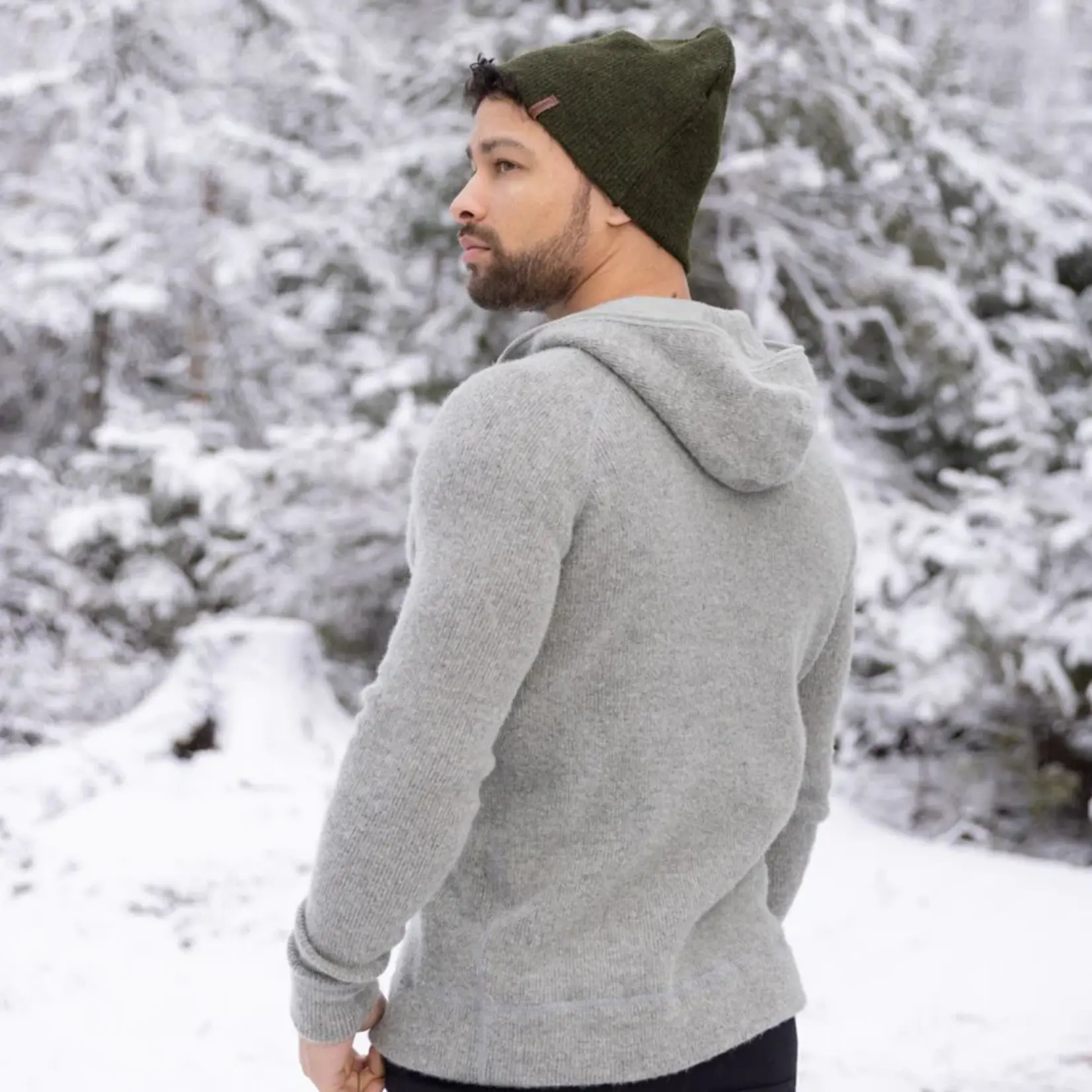 Stanfield's Stanfield's F24 1301 Hooded Henley