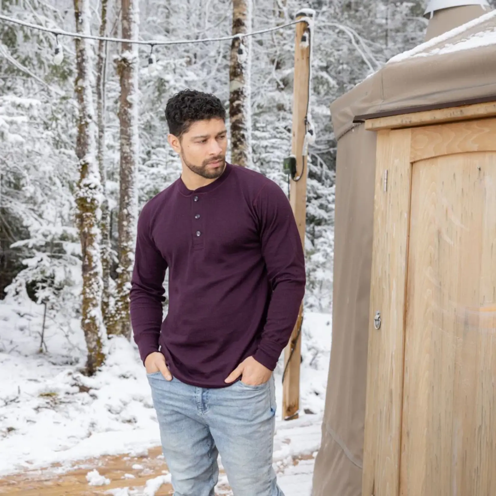 Stanfield's Stanfield's F24 8827 Merino Henley