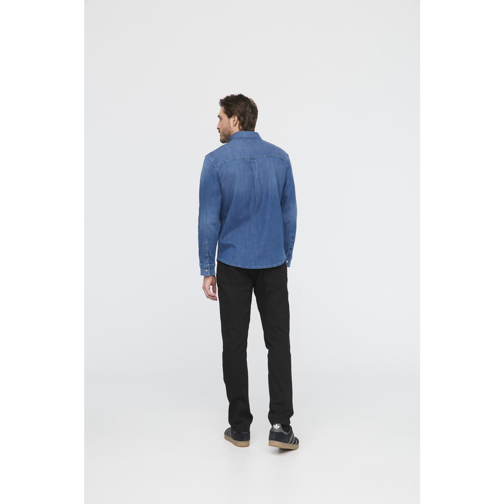 DU/ER DU/ER S25 MCWR4507 Denim Shirt - Haze Indigo