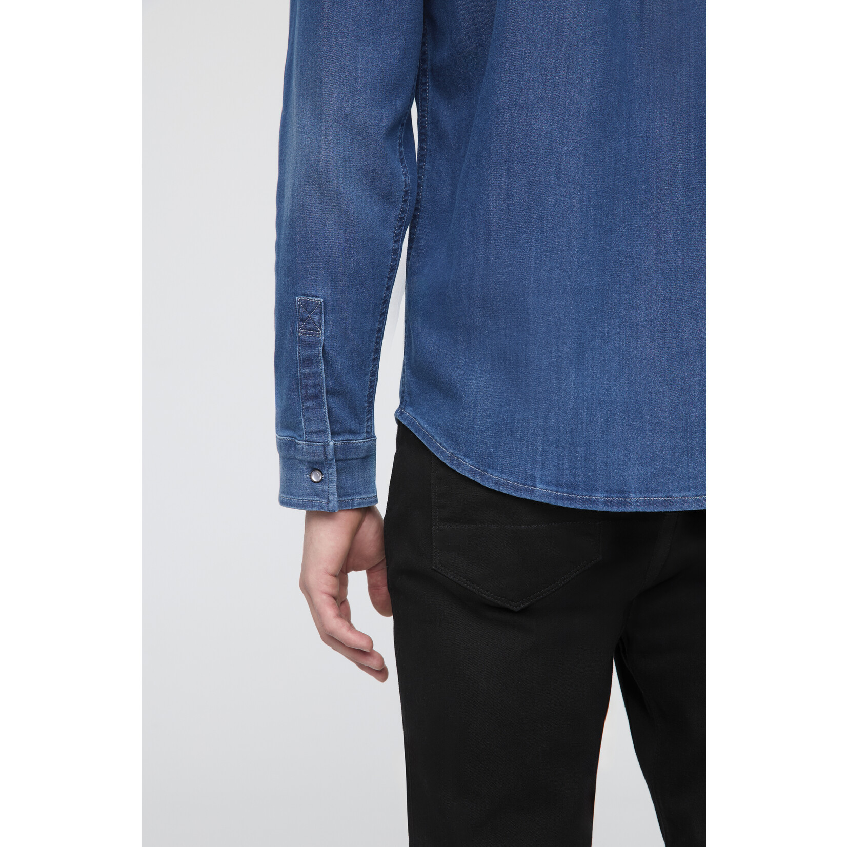 DU/ER DU/ER S25 MCWR4507 Denim Shirt - Haze Indigo