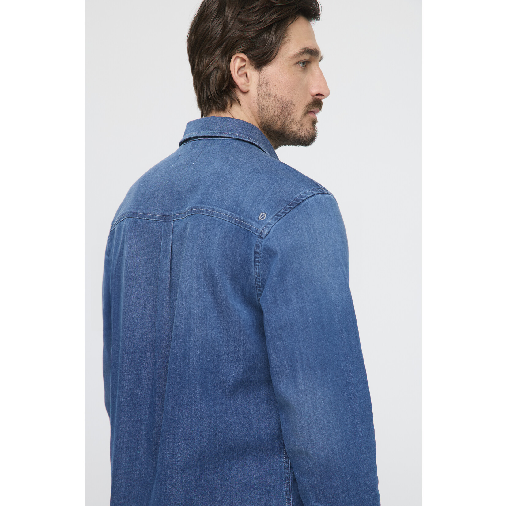 DU/ER DU/ER S25 MCWR4507 Denim Shirt - Haze Indigo