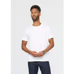 DU/ER DU/ER MTJS1632 Pure Pima Tee - White