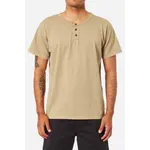 Katin Katin SS25KNMES SS Henley Tee - Covert Green